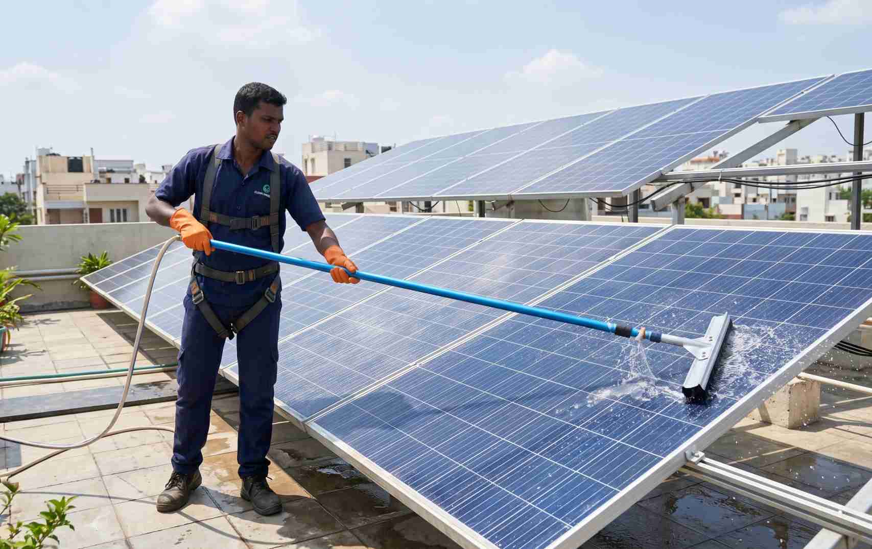 Solar Panel Cleaning