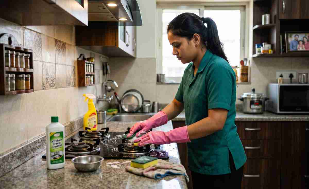 Kitchen Deep Cleaning