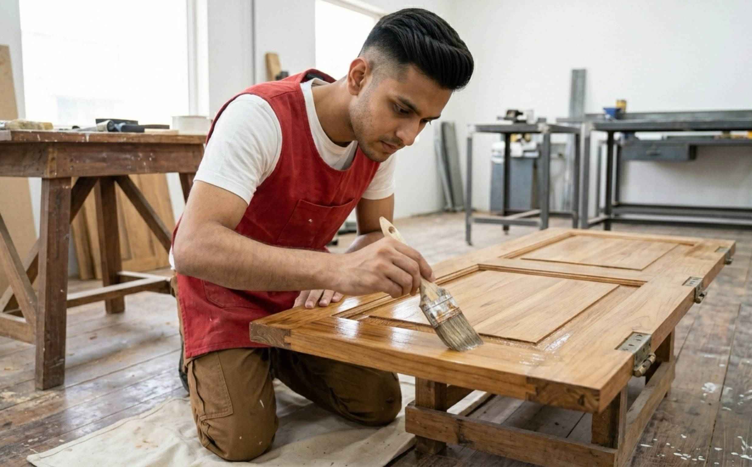 Wood & Metal Painting